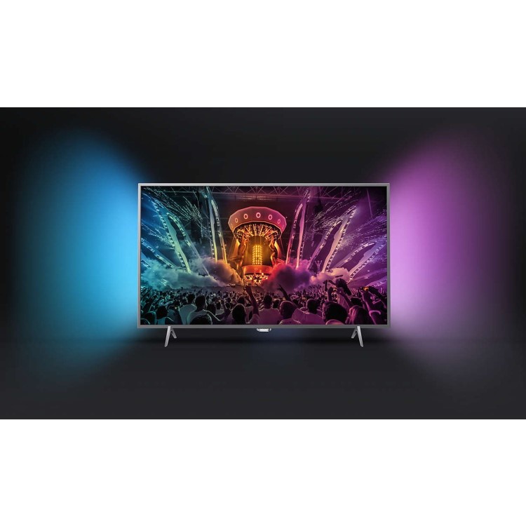 GRADE A1 - Philips 43PUS6401 43" 4K Ultra HD HDR Ambilight LED Android Smart TV with 1 Year warranty