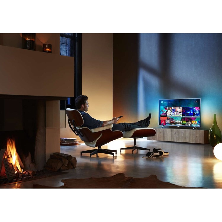 GRADE A1 - Philips 43PUS6401 43" 4K Ultra HD HDR Ambilight LED Android Smart TV with 1 Year warranty