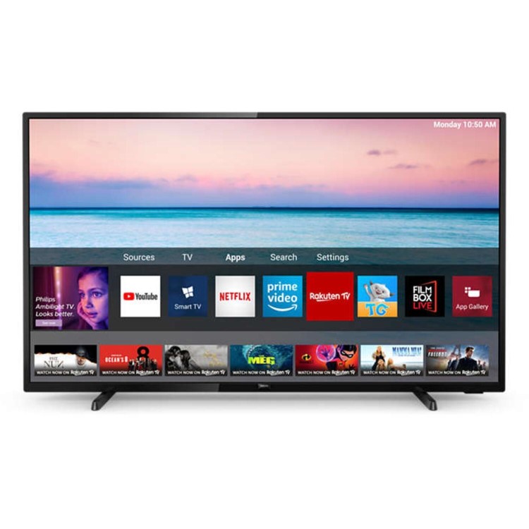 GRADE A1 - Philips 58PUS6504/12 58" Smart 4K Ultra HD LED TV with 1 Year warranty stand not included wall mount only
