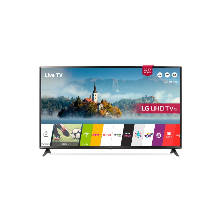 GRADE A1 - LG 55UJ630V 55" 4K Ultra HD Smart HDR LED TV with 1 Year Warranty