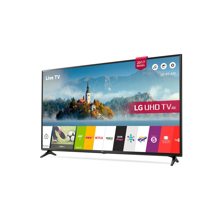 GRADE A1 - LG 55UJ630V 55" 4K Ultra HD Smart HDR LED TV with 1 Year Warranty