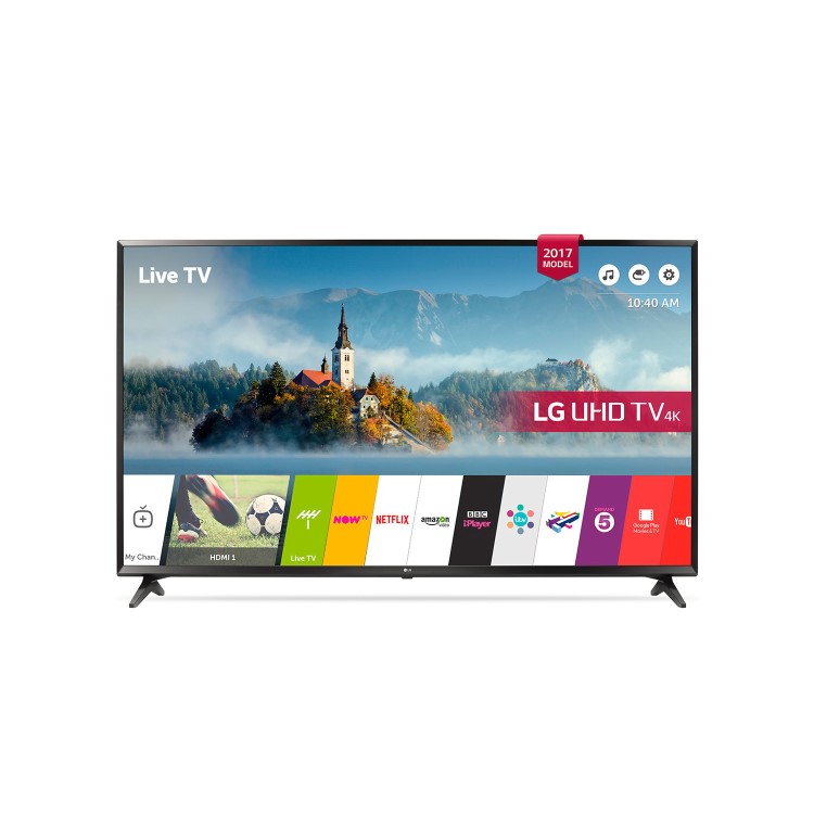 LG 43UJ630V 43" 4K Ultra HD HDR LED Smart TV with Freeview Play