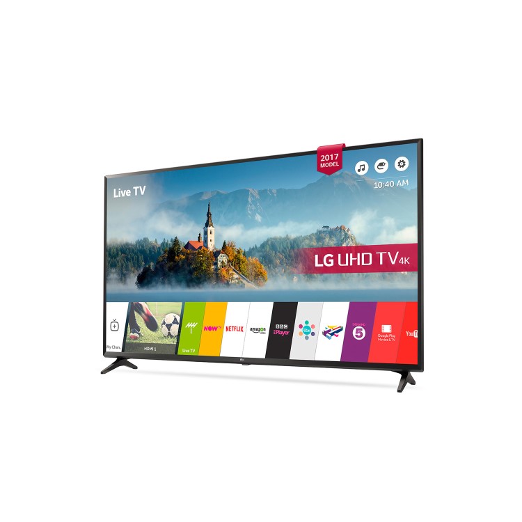 LG 43UJ630V 43" 4K Ultra HD HDR LED Smart TV with Freeview Play