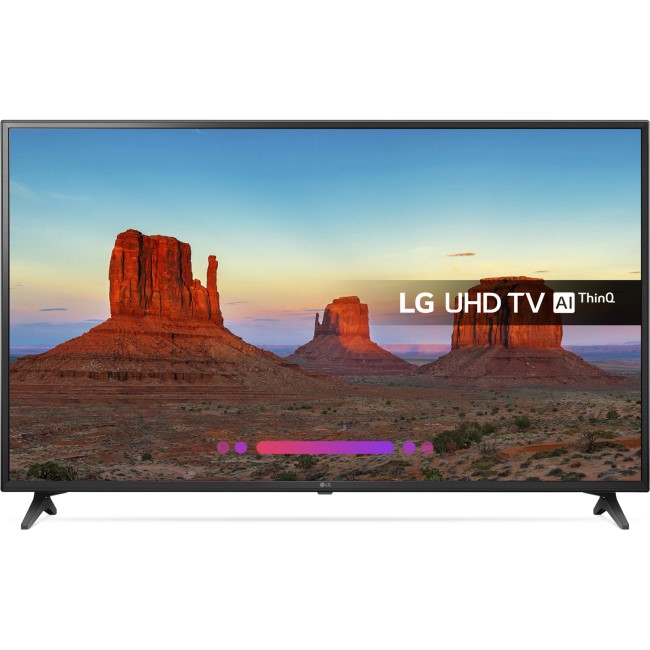 LG 43UK6200PLA 43" 4K Ultra HD Smart HDR LED TV with Freeview HD and Freesat