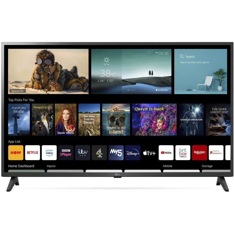 LG UP75 43 Inch LED 4K HDR Smart TV