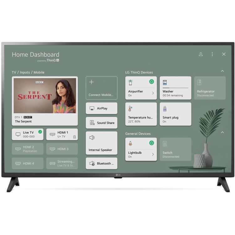 LG UP75 43 Inch LED 4K HDR Smart TV