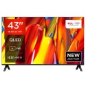 A1/43V5C-UK/NS Refurbished TCL 43V5C-UK 43-Inch QLED Full HD TV  HDR10+ Dolby Vision & Google TV - without stand