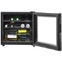 Lec DF48B 48cm 14 Bottle Compact Freestanding Wine Cooler - Black