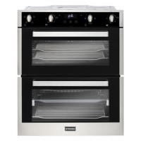 Stoves BI702MFCT Electric Built-under Fan Double Oven - Stainless Steel