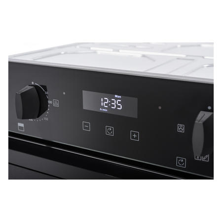 Stoves BI702MFCT Electric Built-under Fan Double Oven - Stainless Steel