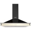 Stoves Richmond S900 90cm Chimney Cooker Hood With Rail - Cream