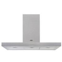 Refurbished Belling Cookcentre 110cm Flat Chimney Cooker Hood Stainless Steel