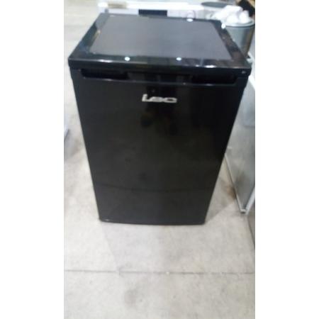 Refurbished Lec R5511B Freestanding 103 Litre Undercounter Fridge Black