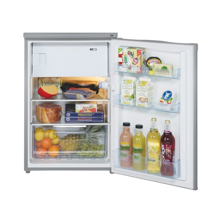 Lec 113 Litre Freestanding Fridge - Silver