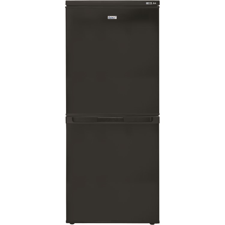 Lec 135 Litre 50/50 Freestanding Fridge Freezer - Black