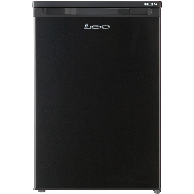 Lec 86 Litre Freestanding Freezer - Black