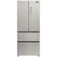 Stoves FD70189 70cm Wide French Door Freestanding Fridge Freezer - Stainless Steel