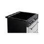 Refurbished Belling 444410789 Farmhouse 60E 60cm Double Oven Electric Cooker Silver