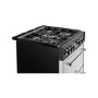 Belling Farmhouse 60cm Dual Fuel Mini Range Cooker - Silver