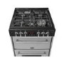 Belling Farmhouse 60cm Dual Fuel Mini Range Cooker - Silver