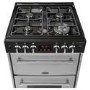 Belling Farmhouse 60G 60cm Double Oven Gas Cooker - Silver
