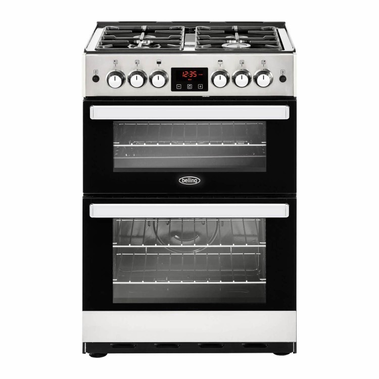 Belling Cookcentre 60cm Gas Cooker - Stainless Steel