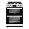 Belling Cookcentre 60G 60cm Double Oven Gas Cooker - Stainless Steel