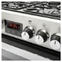 Refurbished Belling Cookcentre 60G 60cm Double Oven Gas Cooker Stainless Steel