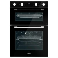 Belling ComfortCook Built-In Electric Double Oven - Black