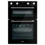 Belling ComfortCook Built-In Electric Double Oven - Black