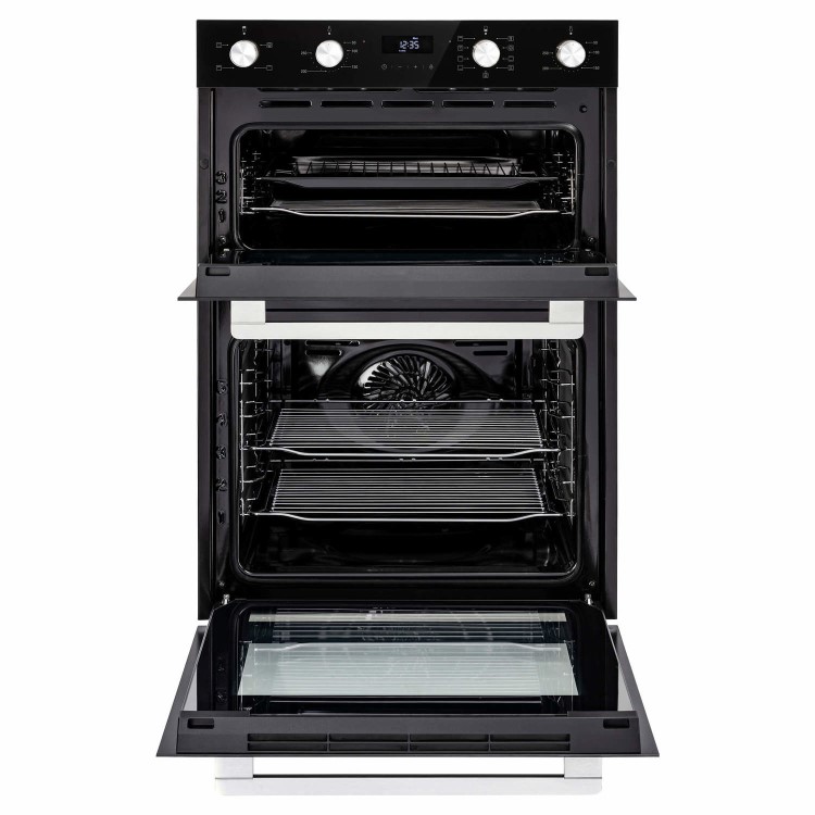 Belling ComfortCook Built-In Electric Double Oven - Black