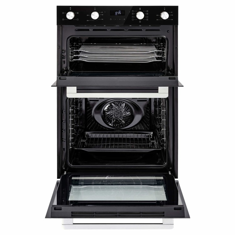 Belling ComfortCook Built-In Electric Double Oven - Black