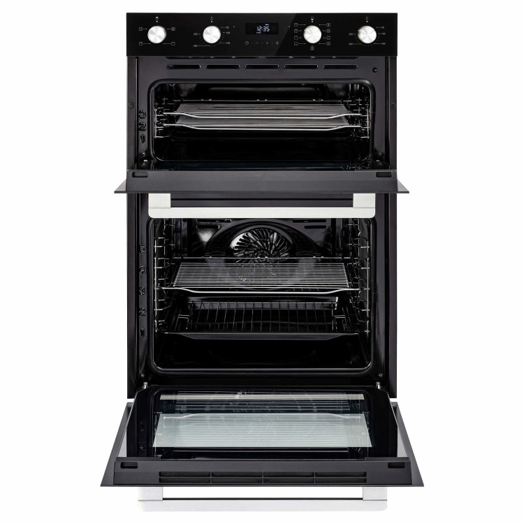 Belling ComfortCook Built-In Electric Double Oven - Black