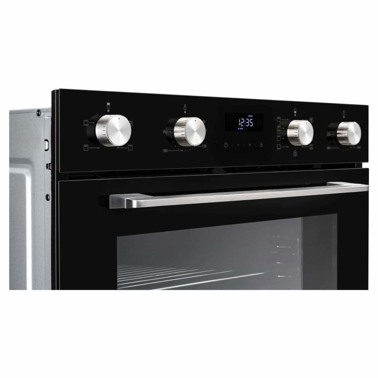 Belling ComfortCook Built-In Electric Double Oven - Black