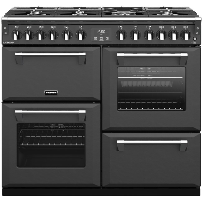Stoves 444411412 Richmond S1000DF MK22 100cm Dual Fuel Range Cooker - Anthracite Grey