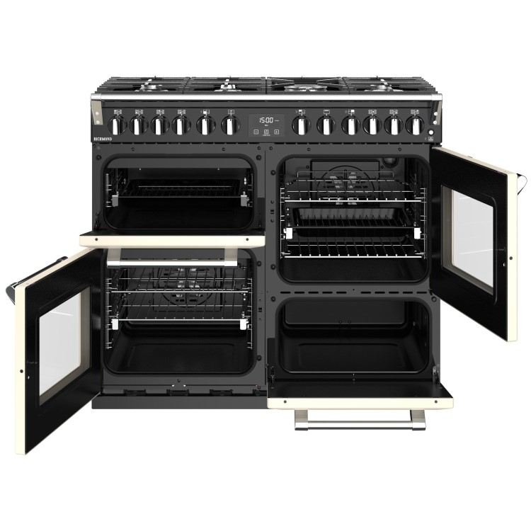 Stoves Richmond S1000DF MK22 100cm Dual Fuel Range Cooker - Cream