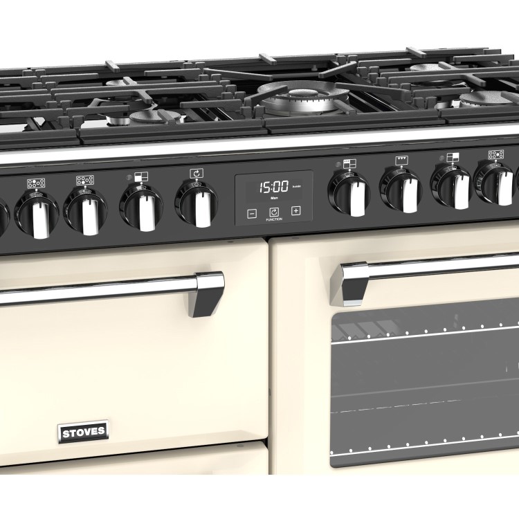 Stoves Richmond S1000DF MK22 100cm Dual Fuel Range Cooker - Cream