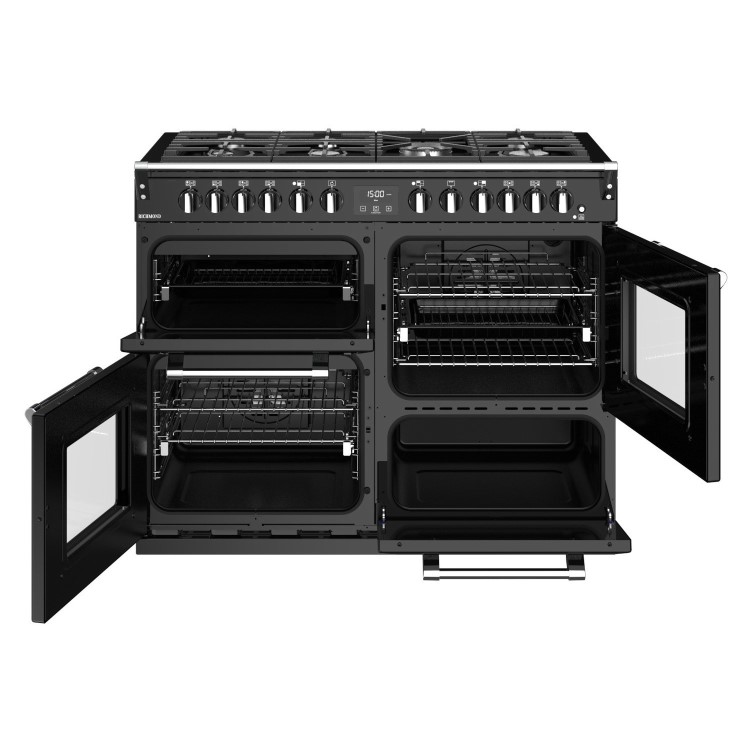 Stoves Richmond S1100DF MK22 110cm Dual Fuel Range Cooker - Black