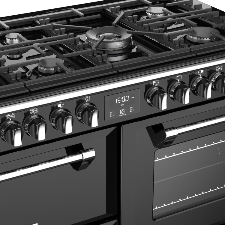 Stoves Richmond S1100DF MK22 110cm Dual Fuel Range Cooker - Black