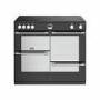 Stoves Sterling S1000Ei MK22 100cm Electric Induction Range Cooker - Black