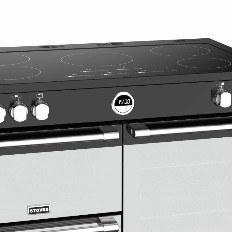 Stoves Sterling S1000Ei MK22 100cm Electric Induction Range Cooker - Black