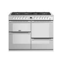 Stoves Sterling S1100DF 110cm Dual Fuel Range Cooker - Stainless Steel