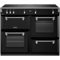 Stoves Richmond Deluxe D1100Ei 110cm Electric Range Cooker - Black Stoves Richmond Deluxe D1100Ei 110cm Electric Range Cooker - Black