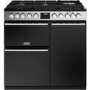 Stoves Precision Deluxe D900DF 90cm Dual Fuel Range Cooker - Stainless Steel