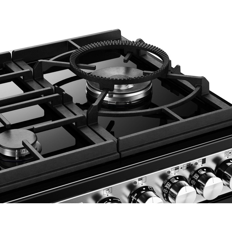 Stoves Precision Deluxe D900DF 90cm Dual Fuel Range Cooker - Stainless Steel