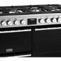 Stoves Precision Deluxe D1000DF 100cm Dual Fuel Range Cooker - Stainless Steel