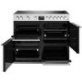 Refurbished Stoves Precision Deluxe D1000Ei 100cm Electric Range Cooker Stainless Steel
