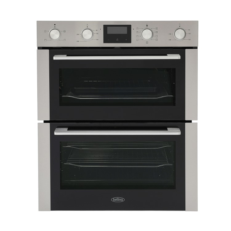 Belling Built-Under Electric Double Oven - Stainless Steel