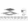 Belling 77cm 4 Zone Induction Hob with Bridge Zone