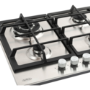 Belling ComfortCook 60cm 4 Burner Gas Hob - Stainless Steel
